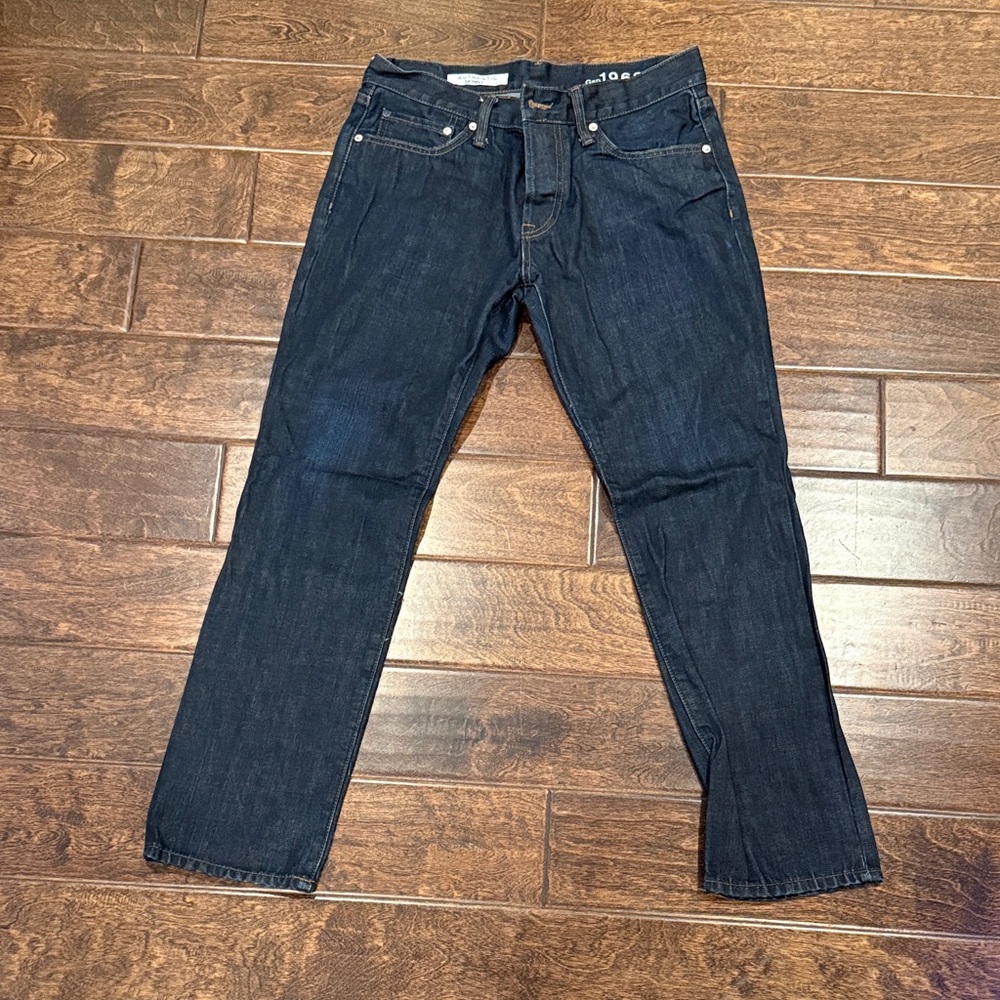 GAP 1969 Men's Deep Indigo Authentic Skinny Jeans